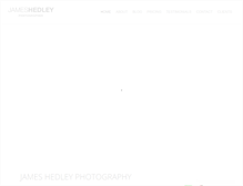 Tablet Screenshot of jameshedley.com